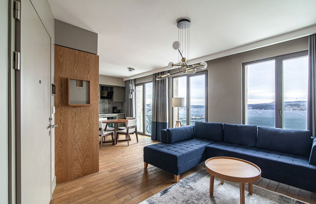 Flat With Panoramic Bosphorus View in Cihangir - Foto 1