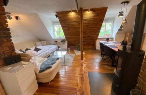 gemütliche rustikale Wohnung mit Kamin und optionalem Whirlpool - Foto 19