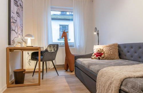 Stilvolles City-Apartment I WLAN l Küche I Zentral I 8P - Foto 29