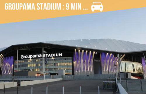 Studio évasion campagnarde avec jardin et parking, proche de Eurexpo et GroupamaStadium - Foto 33