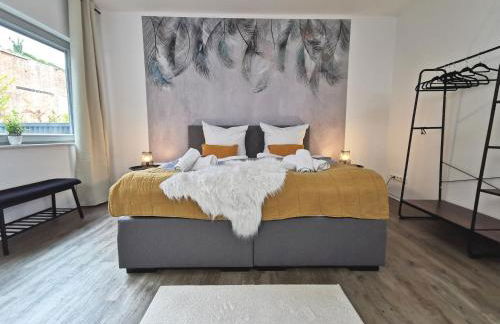 BohnApartments - Town House am Stadtpark - Terrasse - Parkplätze - WLAN - Foto 16