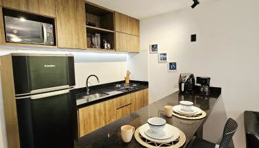 Go Eco Paradise Ap210 Pé na Areia e Piscina no Centro do Cumbuco - Foto 2, stove