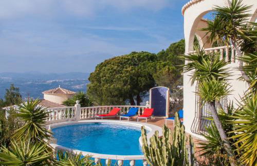 Casa Inca, Villa with heatable pool and top view atop Moraira El Portet - Foto 3