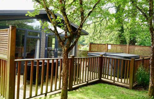 Spacious Oak Cabin with Hot Tub - Devon - Foto 19