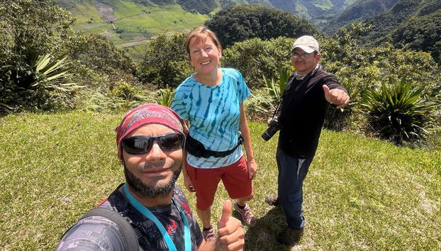 Exploring the outskirts of Otavalo