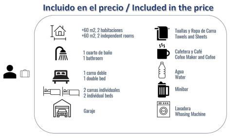 Apartamento grande, 2 dormitorios, garaje gratis - Foto 4