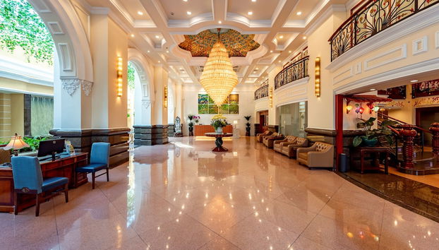 Sitzecke in der Lobby