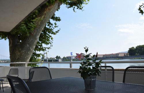 La Bâtie - Terrasse avec Vue imprenable sur le Rhône, 3 chambres, 3 salles de bain - Foto 45