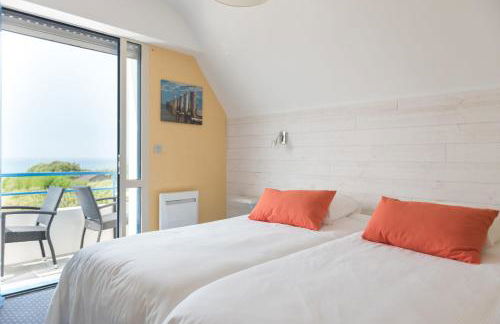 Tipoz'Immo - appartement l'Océan Duplex vue mer accès à pied - linge inclus lits faits - animaux bienvenus - wifi inclus - proche des commerces - Foto 10