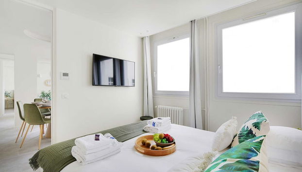 Charming Apartment - 2br/6p - Faubourg-du-roule - Foto 3, Habitación