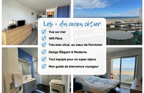 Cocon côtier - Vue sur Mer - Parking - Proche de la Thalasso - Terrasse - Foto 3