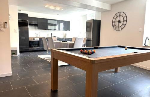 Duplex 6 pers 3 Ch, Billard & Netflix, tout équipé - Foto 22