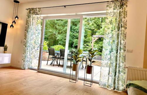 Haus am Wald mit Whirlpool, Garten, Kamin und voll ausgestatteter Küche - Foto 52