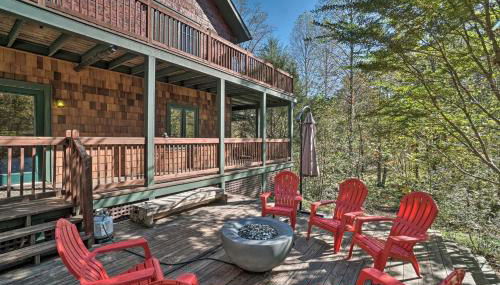 Riverfront Tallulah Falls Cabin with Hot Tub! - Foto 2