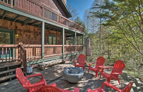 Riverfront Tallulah Falls Cabin with Hot Tub! - Foto 2