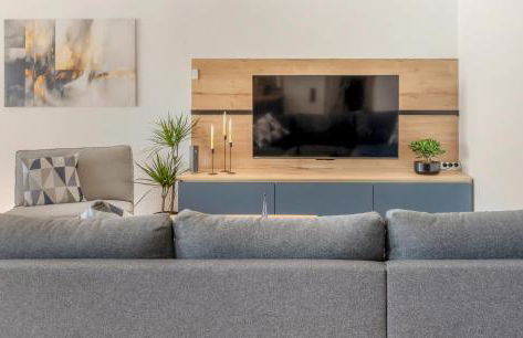 Exklusives Apartment Sunrise mit Whirlpool im 24-OG, Zugang zu Pool und Sauna - Foto 7