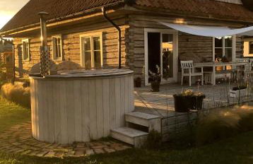 Dom z Bieszczad na Kaszubach - całoroczny dom z balią ogrodową - Foto 15