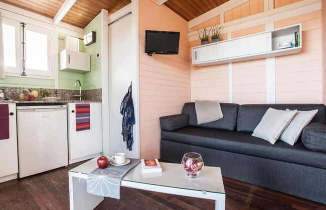 Beautiful Wooden Bungalow With Shared Pool - Foto 4