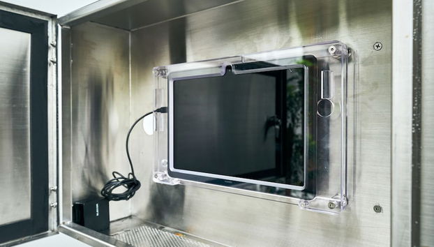 Mostrador de check-in y check-out