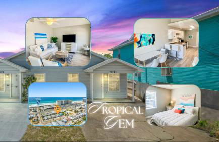 Tropical Gem/5 min beach walk - Foto 1