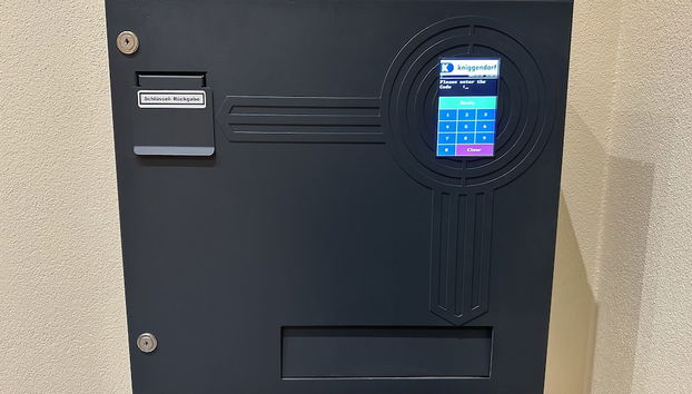 Mostrador de check-in y check-out