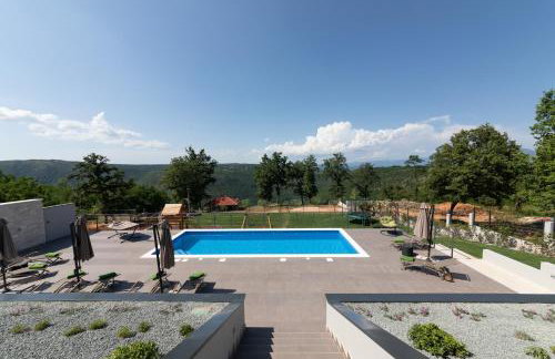 Villa Althea for 8 persons near Labin with 35 m2 heated pool, kids playground & large garden - Foto 13