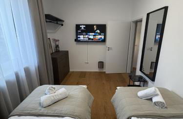 Große City Wohnung Rosenheim 4 Zimmer, 7 Betten - Foto 17