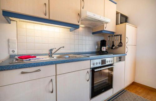 Gemütliche Ferienwohnung Bergwiese, 2-Raum, separates Schlafzimmer, schönen Balkon oder Terrasse, Komfort Ausstattung, ruhige Südlage, kostenfrei WLAN und schöne helle Sauna, Brötchenservice, Parkplatz, Hunde auf Anfrage, E-Tankstelle, Sonnenlage - Photo 18