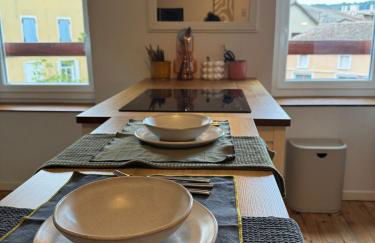 T2 chaleureux au coeur des vignes -vue place de Condrieu-long séjour possible - Foto 6