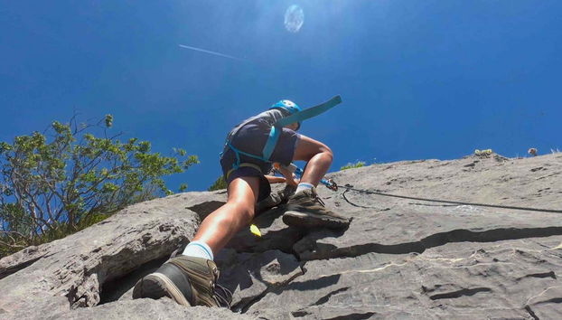 Via ferrata dans la vallée de Tena