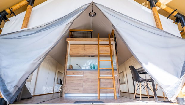 Papendaal lodge 6 Glampingtent - Foto 2, Terrace