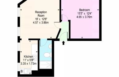 Sunny Corner Apartment in Center of London - Photo 24