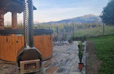 Góralski Domek Łopatówka z kominkiem i Banią - Jacuzzi! - Foto 14