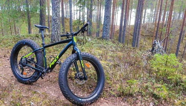 Alquiler de fat bike en Kuusa - Foto 2, Una fat bike en Kuusa