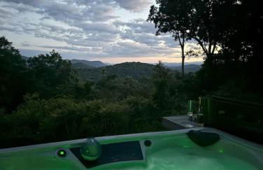 Asheville Luxury Glamping Dome - Mountain Views, and Hot Tub! - Foto 17