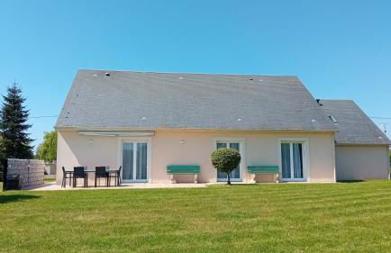 La clé des champs Maison plain pied lumineuse bien équipée, séjour spacieux, belle terrasse aménagée, garage, grand jardin clos, parking, près de Bayeux et Omaha Beach, chiens bienvenus - Foto 54