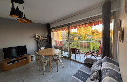 Appartement Juan-Les-Pins, 4 pieces, 80m2, Residence Luxe Piscine Tennis - Foto 5