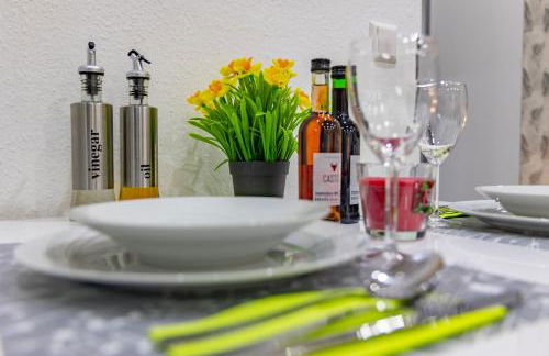 HANNIBAL - Design Studio-Apartment Tulpe 9, Parkplatz, Küche, HighSpeed-WLAN - Foto 14