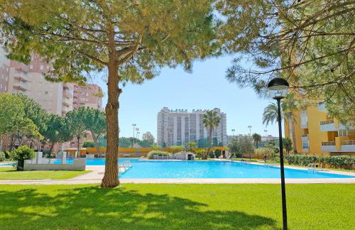 Global Properties, Practico apartamento con piscina en Residencial Brezo Canet - Foto 1