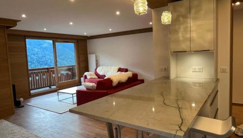 Renovated 6 pers Luxury Chalet in Meribel Centre 85m2 3BR 3BA with Mountain View and boots heater ! - Foto 4