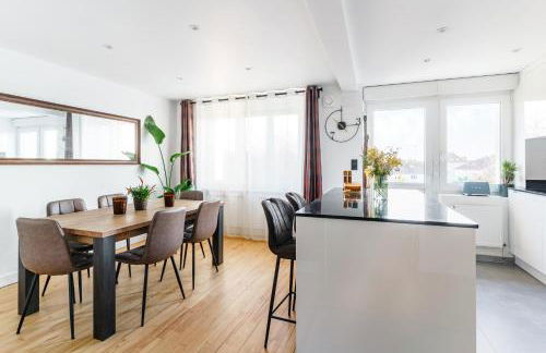 Appartement à Metz 2 chambres séparées, luxe, design, confort premium, 80 m2, parking inclus, proche gare SNCF - Foto 3