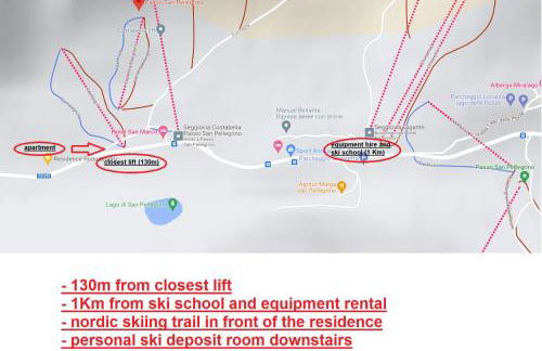 Casina Alpina sugli impianti Passo S Pellegrino - Foto 5