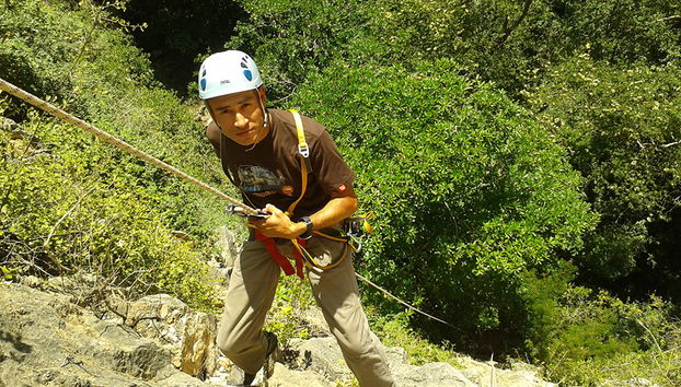Rappel à la Sinkhole of Parrots - Photo 3