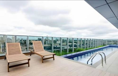 Studio com Garagem e Ar Condicionado 7th avenue Central - Foto 11