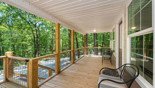 Coyote Cabin at Woodland Retreat at DeSoto beside DeSoto State Park - Foto 4, Garden view