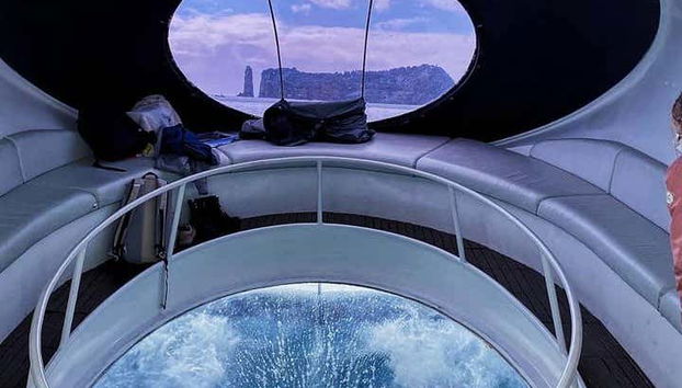 Vistas ideais ao horizonte e ao fundo do mar!