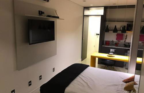 Apto Studio 501 mobiliado com linda vista - Foto 20