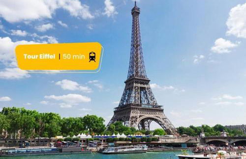 Paris'door Cozy 2P 50m² all equipped in a village - Foto 25