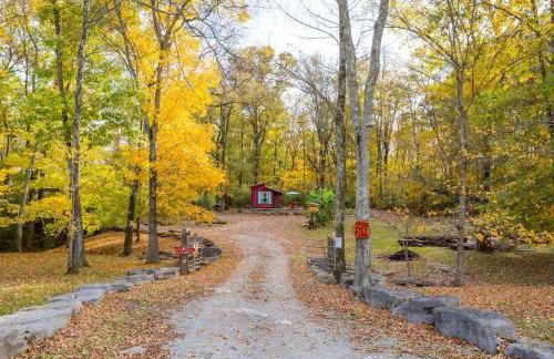 Hillbilly Chic Tiny House Near Nashville with WiFi, Kitchenette, Fire Pit & Trails - Foto 34