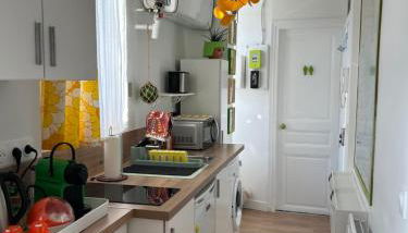 Vintage & Cosy - 4 pers - 10 min Disneyland - Gare 50 m - Paris 30 min - CDG 30 min - Foto 5